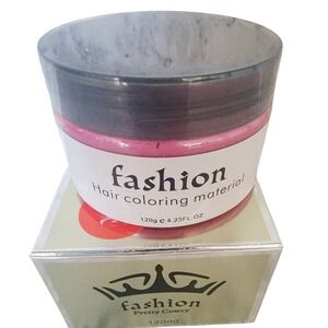 Fashion Hair‎ Coloring Material Pretty Cowry Temporary Red Hair Wax NIB